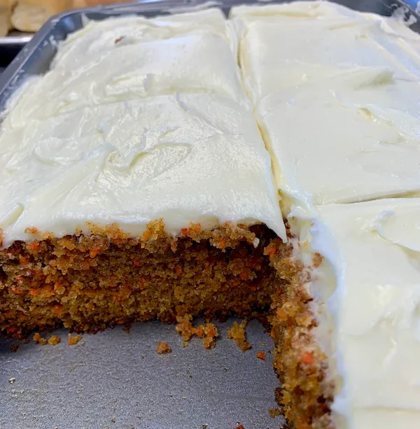 Apple Cake with Cream Cheese Frosting